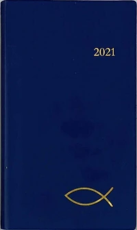 Agenda du chrétien 2021: bleu