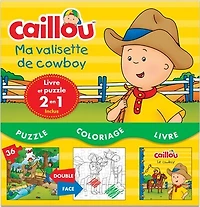 Caillou Ma valisette de cowboy