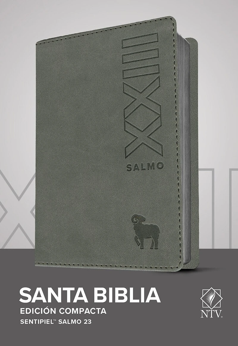 Santa Biblia NTV, Edición compacta, Café latté (SentiPiel)
