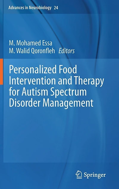 Personalized Food Intervention And Therapy For Autism Spectrum Disorder Management
