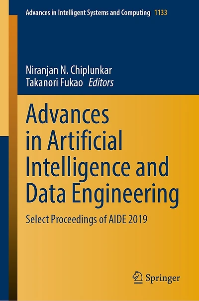Advances Artificial Intelligence And Data Engineering: Select Proceedings Of Aide 2019