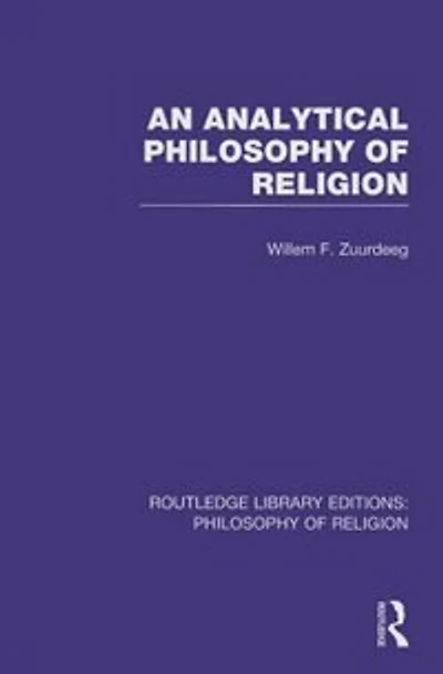 An Analytical Philosophy Of Religion