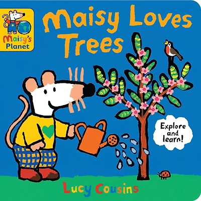Maisy Loves Trees: A Maisy's Planet Book (Educational Board Book About Nature and Planting Trees - Perfect for Earth Day - For Toddlers and Kids Ages 1-3)