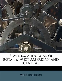 Erythea. A Journal Of Botany