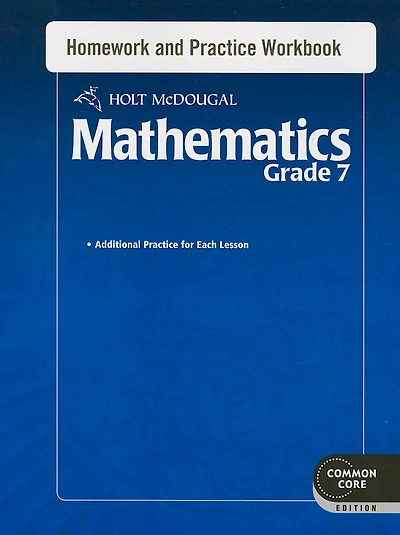 Homework and Practice Workbook Grade 7