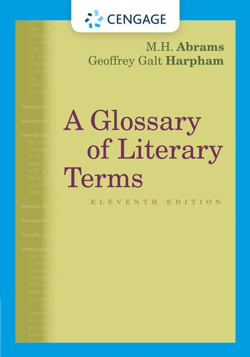 A Glossary Of Literary Terms