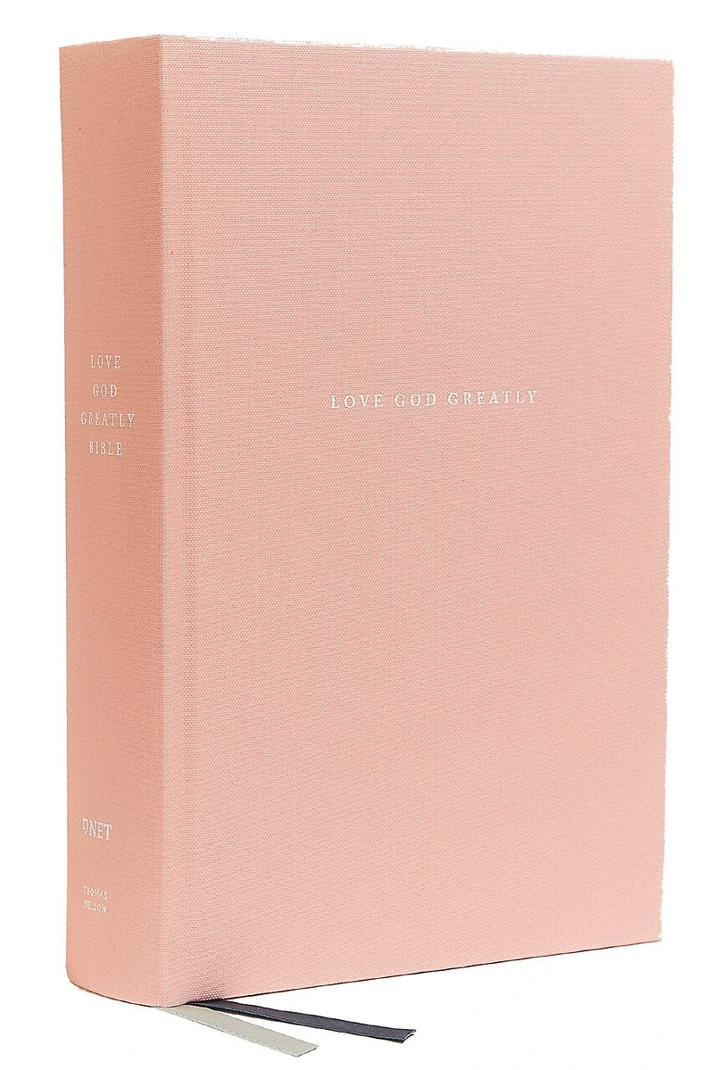 Love God Greatly Bible: A SOAP Method Study Bible for Women (NET, Hardcover, Comfort Print)