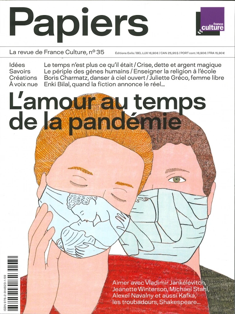 France Culture papiers, n°35. L'amour au temps de la pandémie