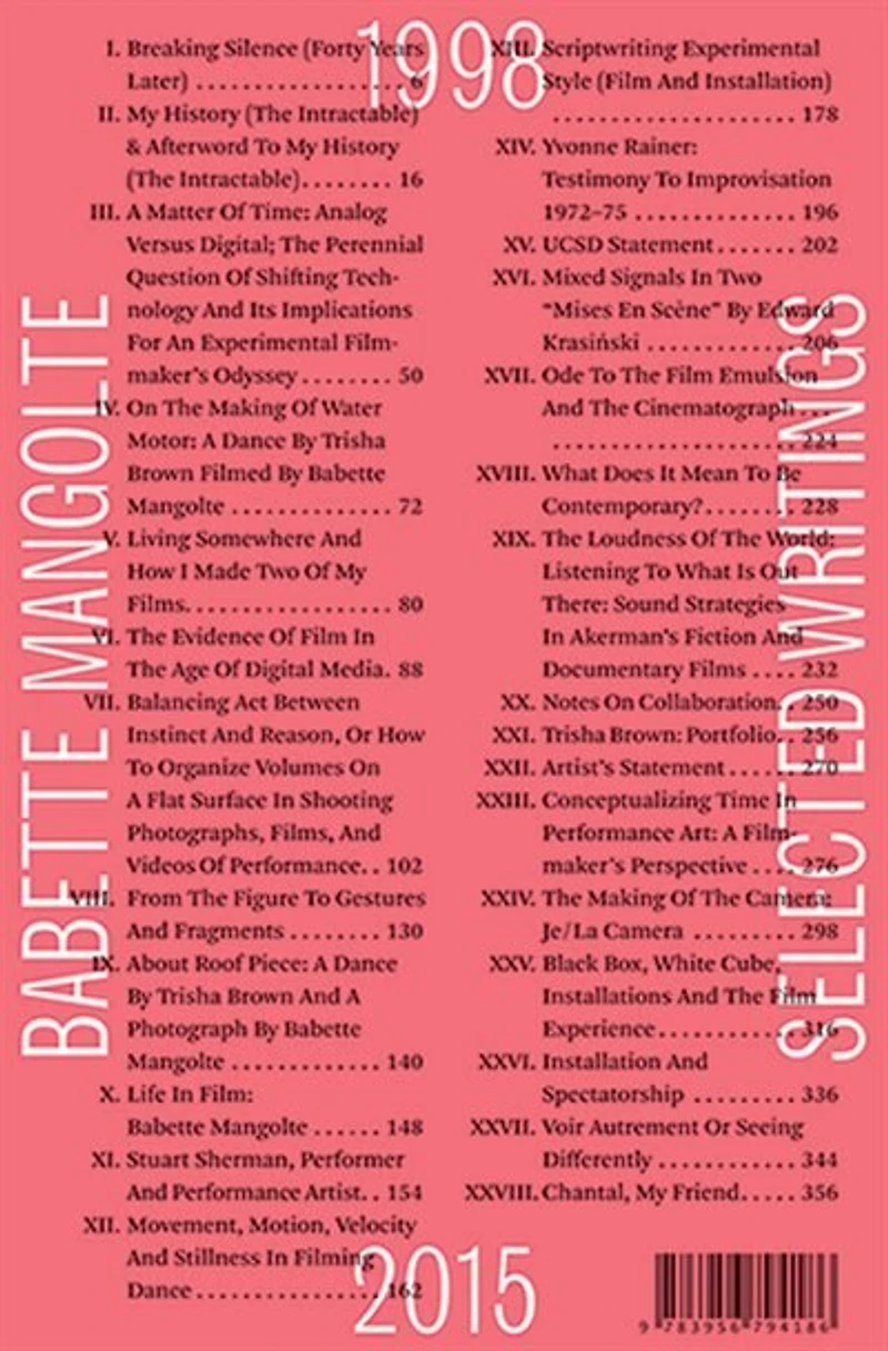 Selected Writings, 1998-2015: 1998-2015