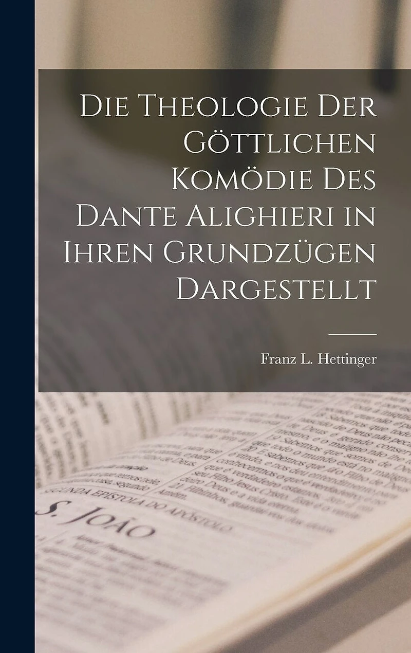 Die Theologie Der Göttlichen Komödie Des Dante Alighieri in Ihren Grundzügen Dargestellt