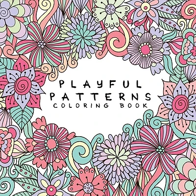 Playful Patterns Coloring Book: For Kids Ages 6-8, 9-12