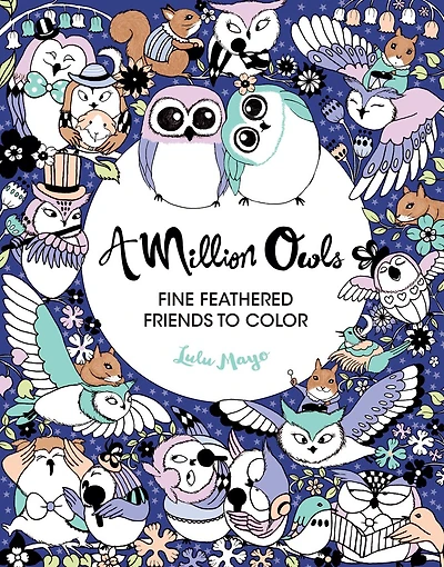 A Million Owls: Fine Feathered Friends To Color