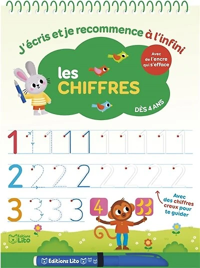 Les chiffres: dès 4 ans