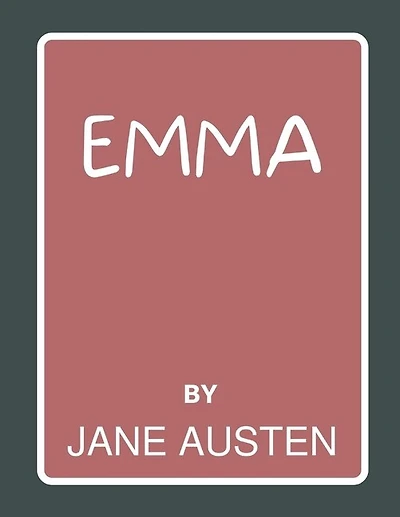 Emma By Jane Austen