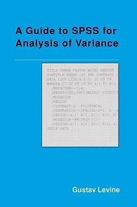 A Guide to SPSS for Analysis of Variance