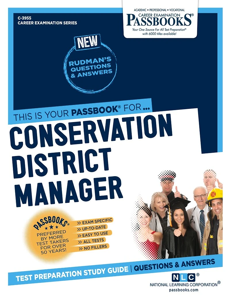 Conservation District Manager (C-3955): Passbooks Study Guide