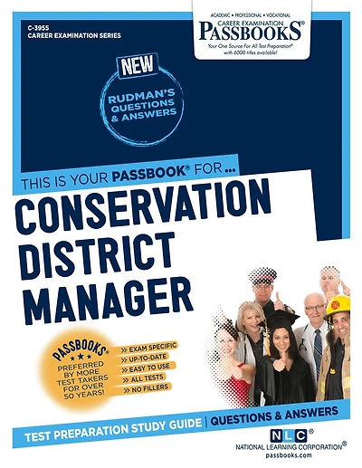 Conservation District Manager (C-3955): Passbooks Study Guide