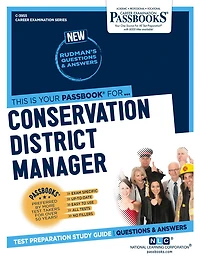 Conservation District Manager (C-3955): Passbooks Study Guide