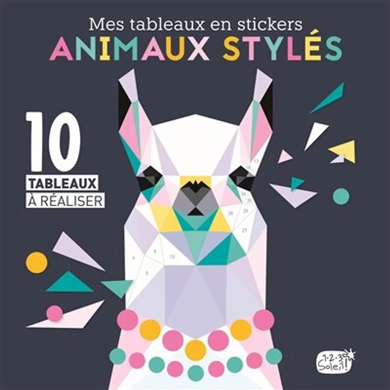 Animaux stylés: 10 tableaux à réaliser