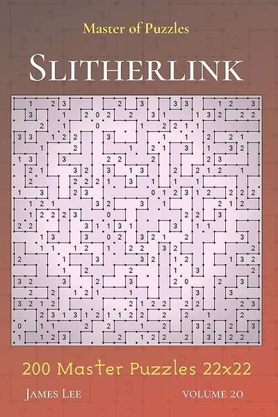 Master of Puzzles - Slitherlink 200 Master Puzzles 22x22 vol.20
