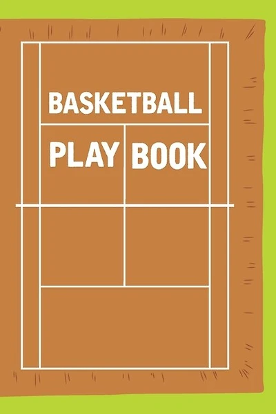 Basketball Playbook: Basketball Court Diagrams for Drawing Up Plays, Drills, Planning Tactics, Strategy & Scouting Paperback for Coaches & Players