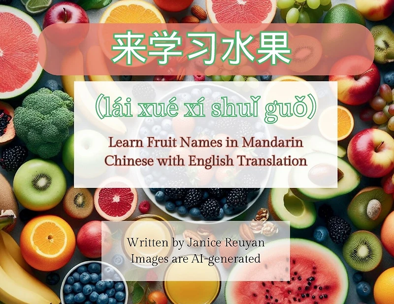 来学习水果 (lái xué xí shuǐ guǒ): Learn Fruit Names in Mandarin Chinese with English Translation