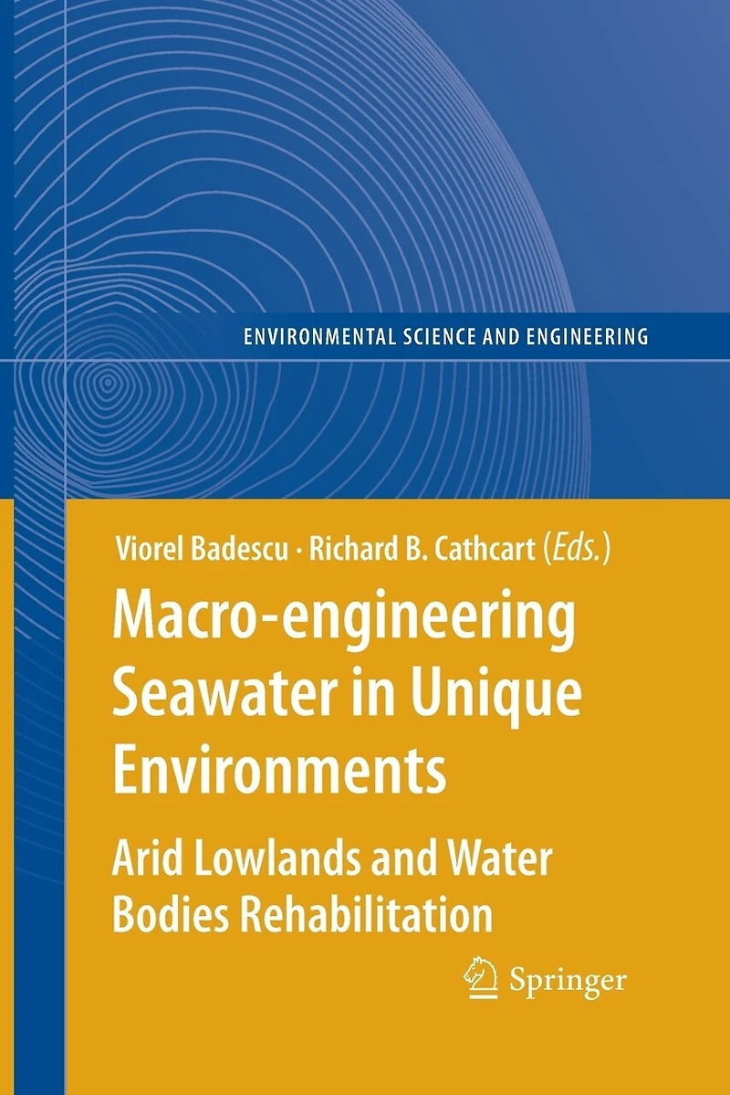 Macro-engineering Seawater Unique Environments: Arid Lowlands and Water Bodies Rehabilitation