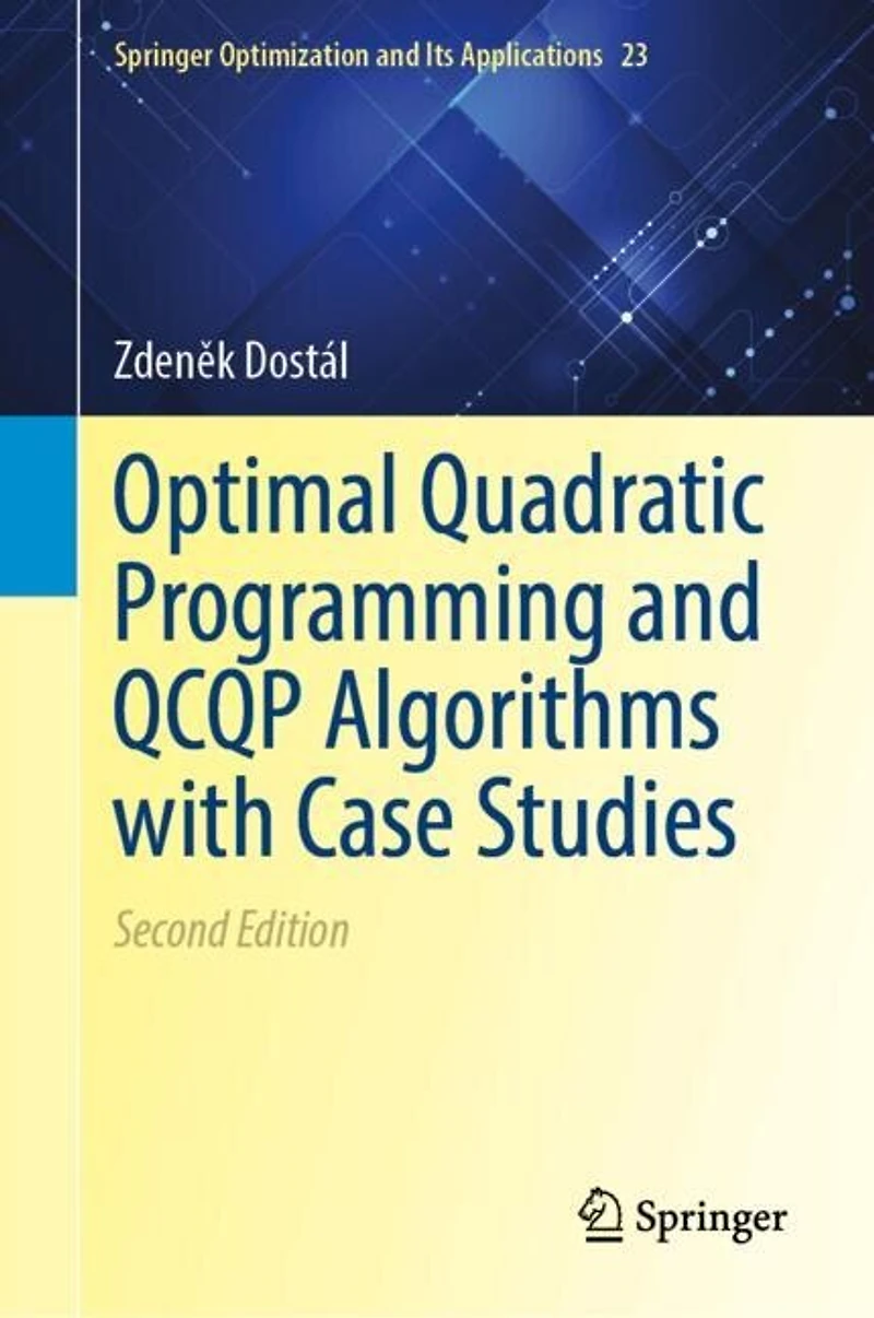 Optimal Quadratic Programming and QCQP Algorithms with Applications