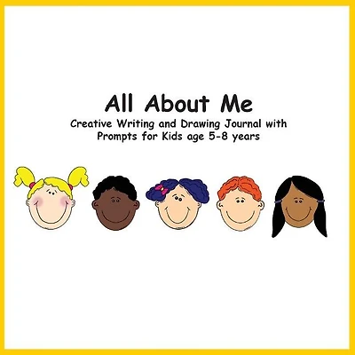 All About Me: Creative Writing and Drawing Journal Handwriting Notebook for Kids age 5-8