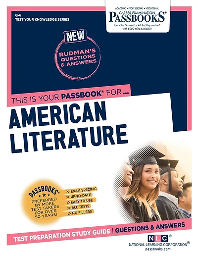 American Literature (Q-6): Passbooks Study Guide