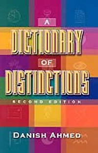 A Dictionary of Distinctions