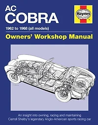 AC/Shelby Cobra: 1962 to 1968 (all models)