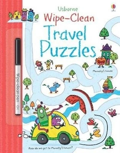 Wipe-Clean Travel Puzzles