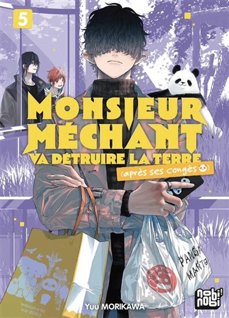 Monsieur Méchant va détruire la Terre (après ses congés