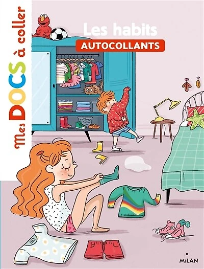 Les habits: autocollants