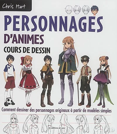 Personnages d'animes: cours de dessin