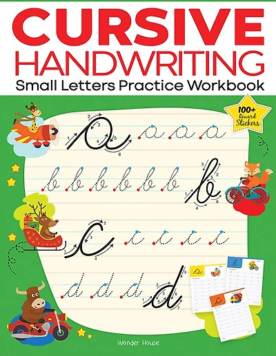 Cursive Handwriting - Small Letters: Practice Workbook For Children