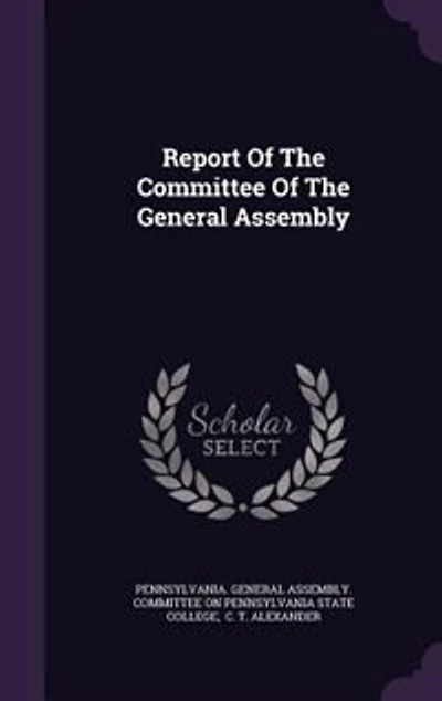 Report Of The Committee General Assembly