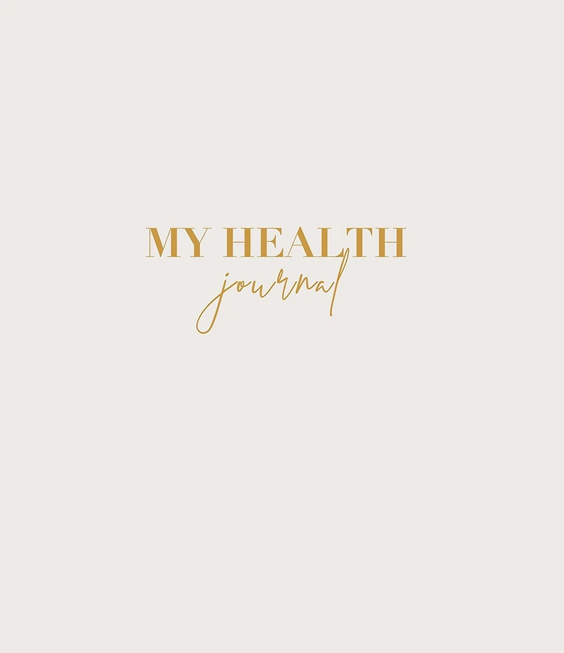 My Health Journals - (Linen Cover)