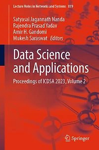 Data Science and Applications: Proceedings of ICDSA 2023, Volume 2