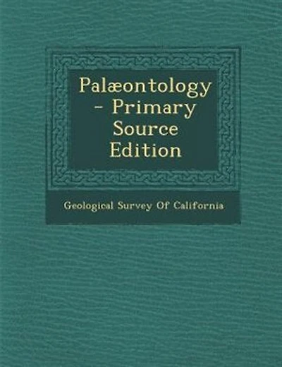 Palµontology - Primary Source Edition