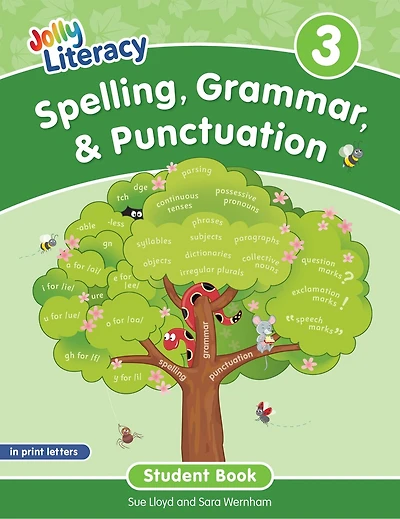 Spelling, Grammar, & Punctuation Student Book 3: In Print Letters (American English Edition)
