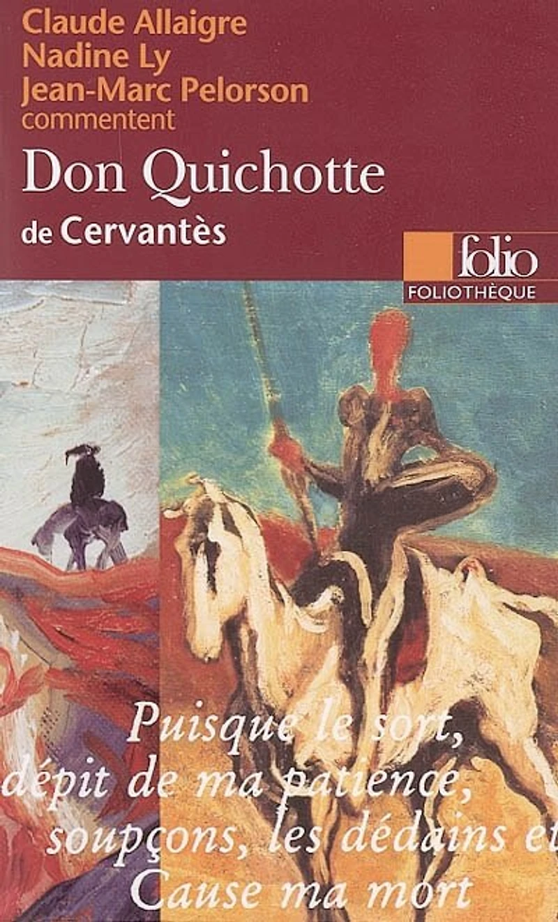 L' ingénieux hidalgo don Quichotte de la Manche de Cervantès
