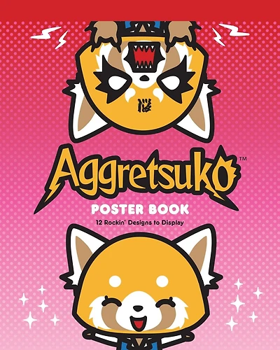 Aggretsuko Poster Book: 12 Rockin' Designs To Display