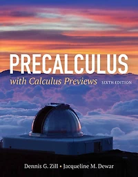 Precalculus with Calculus Previews: .