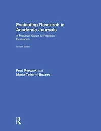 Evaluating Research Academic Journals: A Practical Guide to Realistic Evaluation