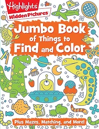 Jumbo Book of Things to Find and Color