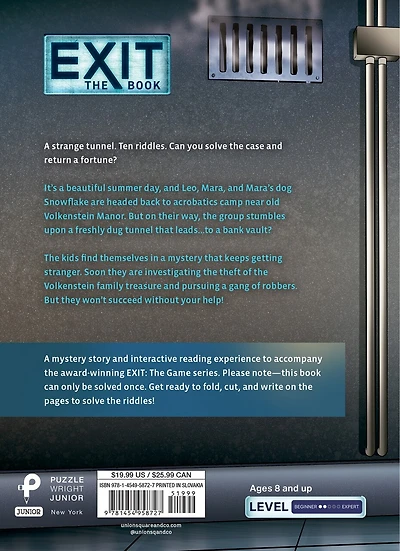EXIT: The Book - The Mysterious Bank Robbery: A Puzzle Adventure