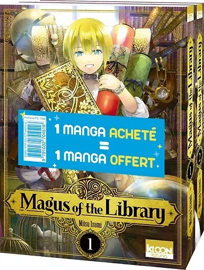 Magus of the library : pack découverte : T01 & T02