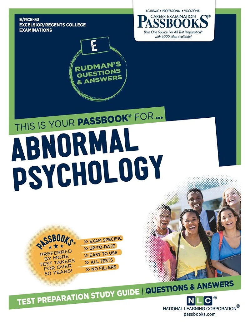 Abnormal Psychology (RCE-53): Passbooks Study Guide